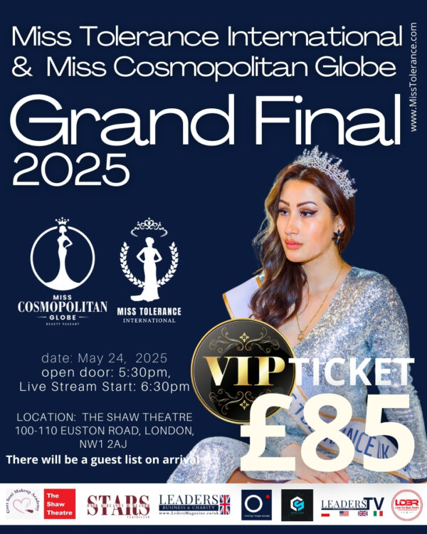 VIP TICKET - Grand Final Miss Tolerance International 2025