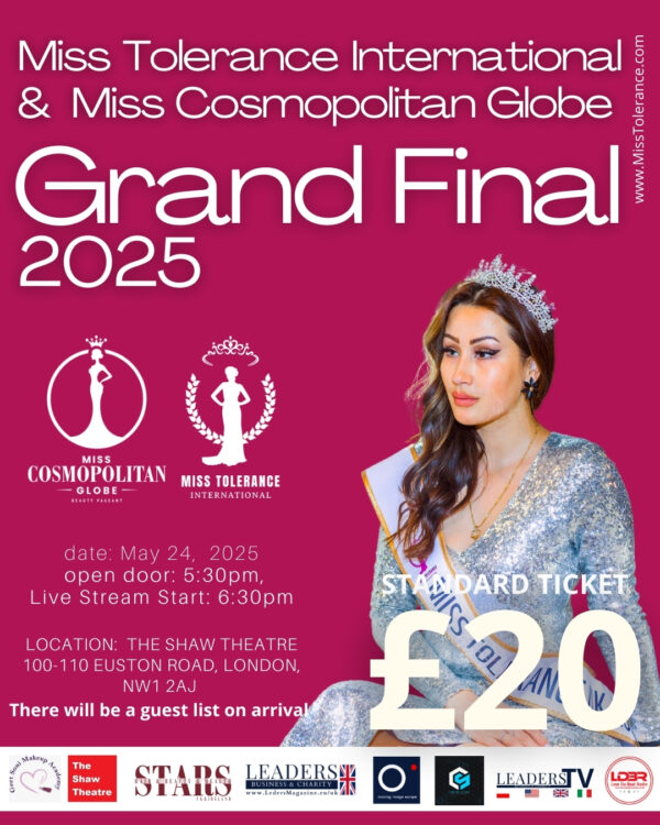 STANDARD TICKET - Grand Final Miss Tolerance International 2025